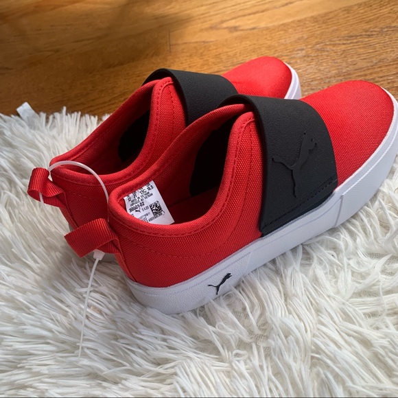 PUMA child El Rey 2 Slip on Sneaker, High Risk Red-puma B, 13 Little Kid - Picture 3 of 10